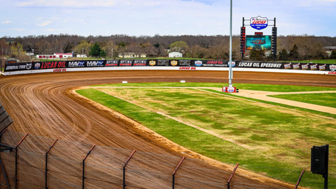 Lucas Oil Speedway private test sessions available prior to, during the 2022 season