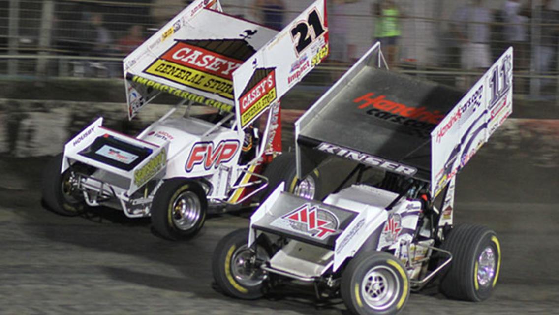 World of Outlaws Sprint Cars Gear Up for FVP Outlaw Showdown at Cedar Lake