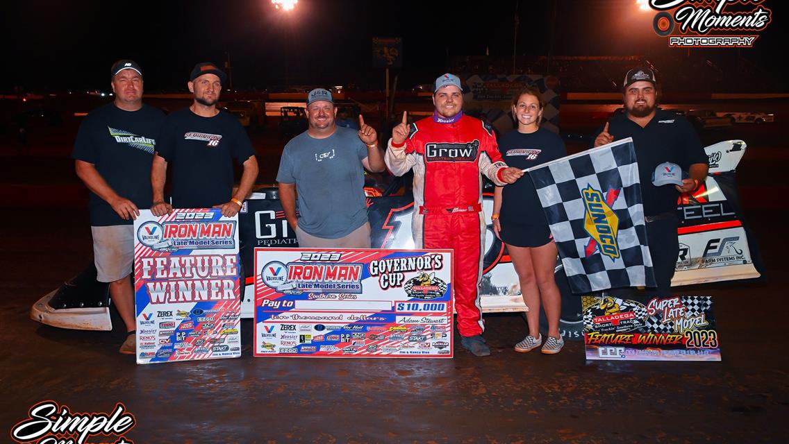 Talladega Short Track (Eastaboga, AL) – Valvoline Iron-Man Southern Series – Governor&#39;s Cup – August 12th, 2023. (Simple Moments Photography)