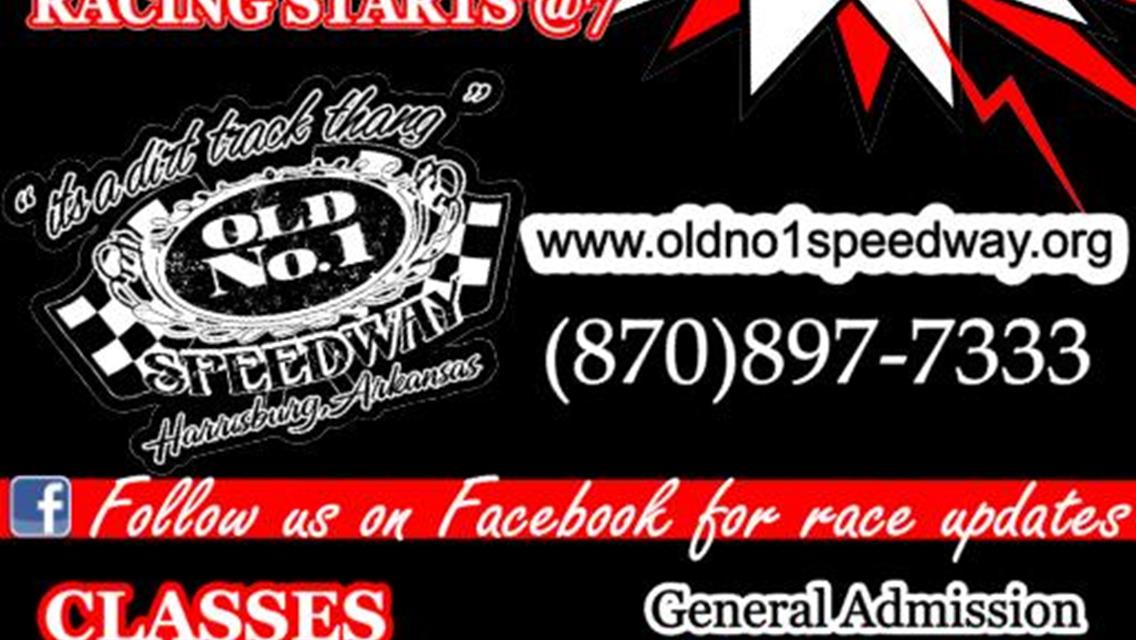 Old No.1 Speedway Saturday October 12th