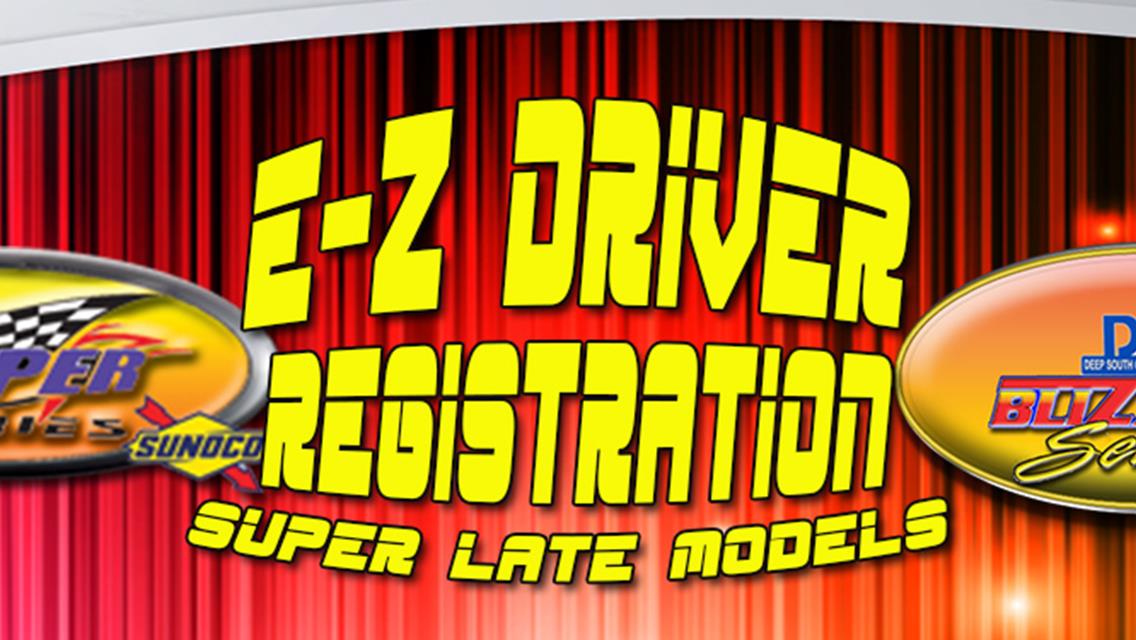 EZ Driver Registration for Blizzard Race