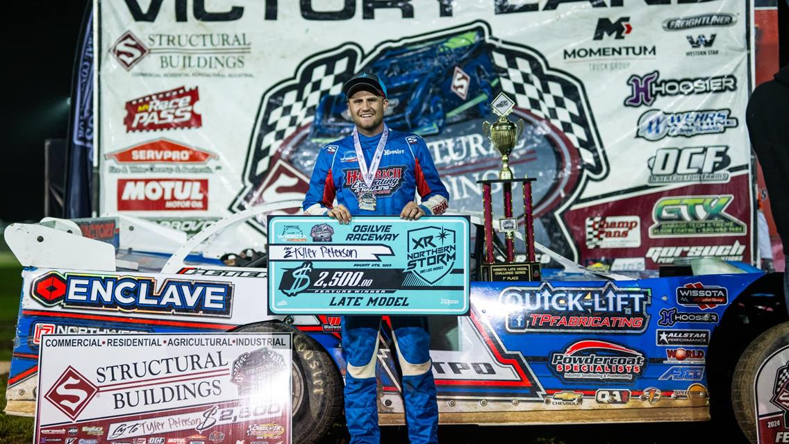 Peterson Thunders to Northern Storm Challenge Series Opener