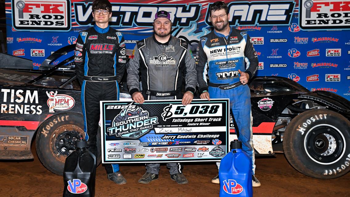 Zack Mitchell claims Jerry Goodwin Challenge at Talladega Short Track with Southern Thunder