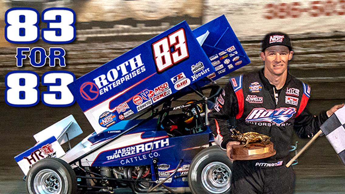 Pittman Goes Two-for-Two at Volusia Speedway Park’s DIRTcar Nationals