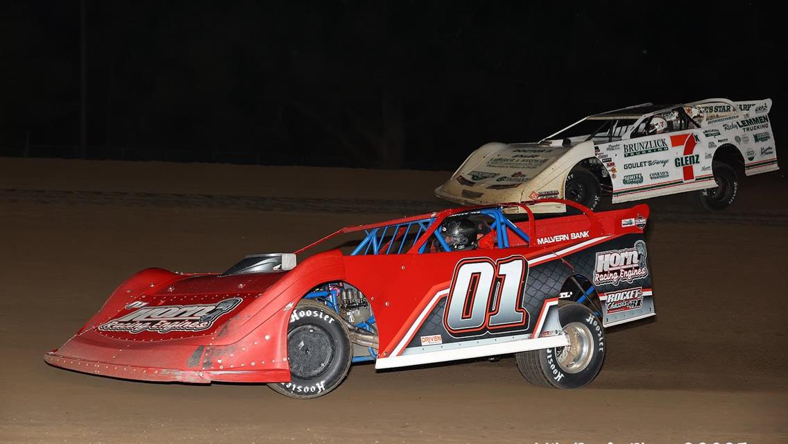 Maquoketa Speedway (Maquoketa, IA) – Malvern Bank East Series – May 24th, 2025. (Mike Ruefer Photo)