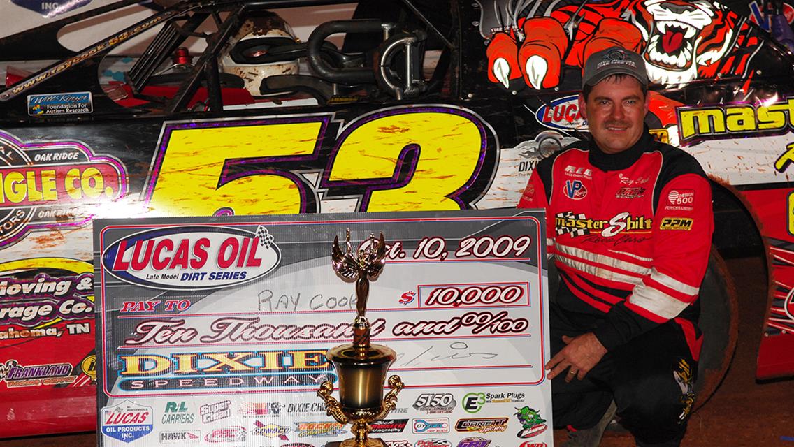 Ray Cook Takes Popular Dixie Shootout Win at Dixie Speedway on Saturday Night