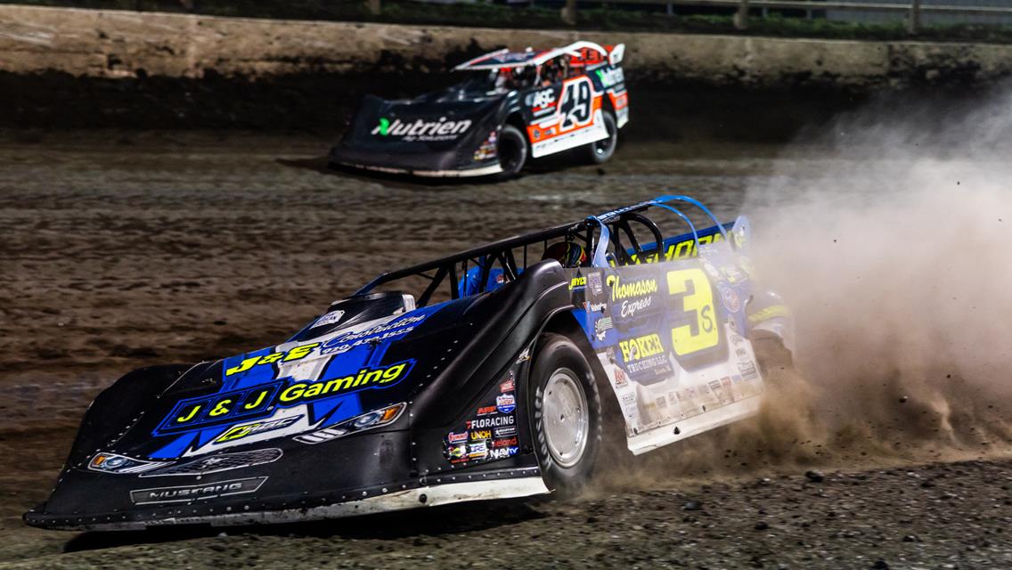 Huset&#39;s Speedway (Brandon, SD) – Lucas Oil Late Model Dirt Series – Silver Dollar Nationals – July 17th-19th, 2025. (Heath Lawson Photo)