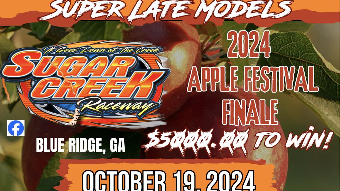 Sugar Creek Raceways Super Late Models compete in 2nd Annual Apple Festival Finale