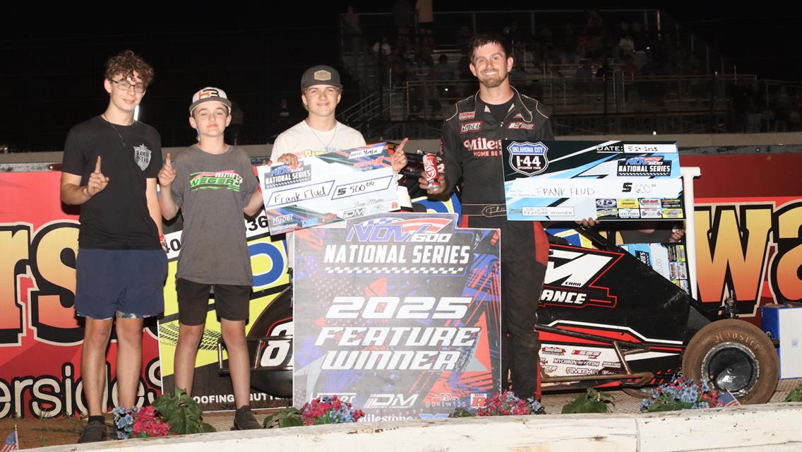 Flud and Roberts Garner NOW600 National Series Wins on Saturday at I-44 Speedway Park!