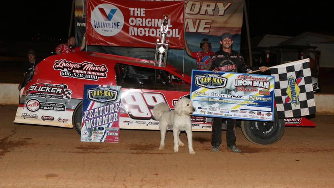 Blake Brown Victorious in Brucebilt Performance Iron-Man Modified Series Action