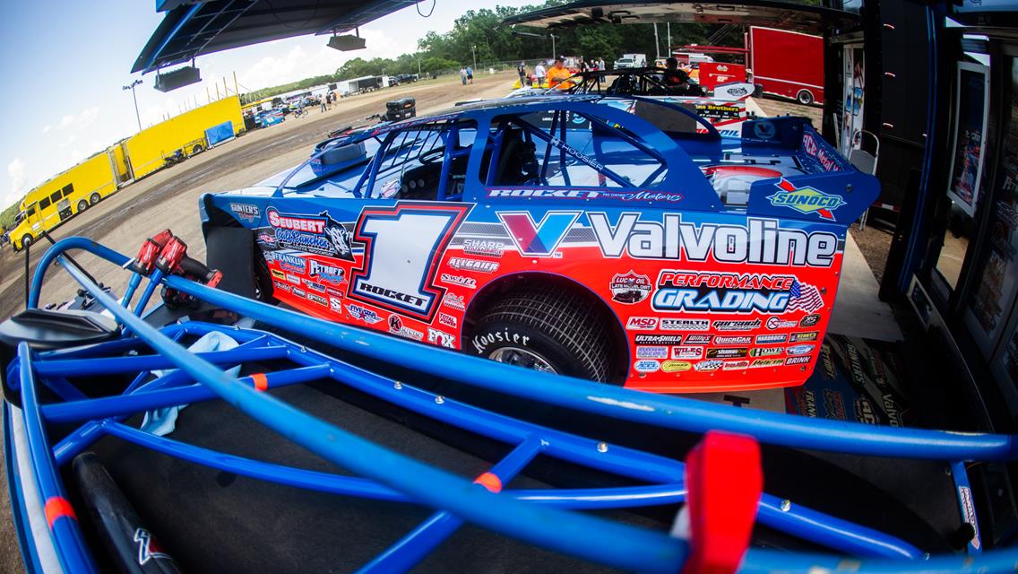 Atomic Speedway (Alma, OH) –  Lucas Oil Late Model Dirt Series – Independence 50 – July 4th, 2025. (Heath Lawson photo)