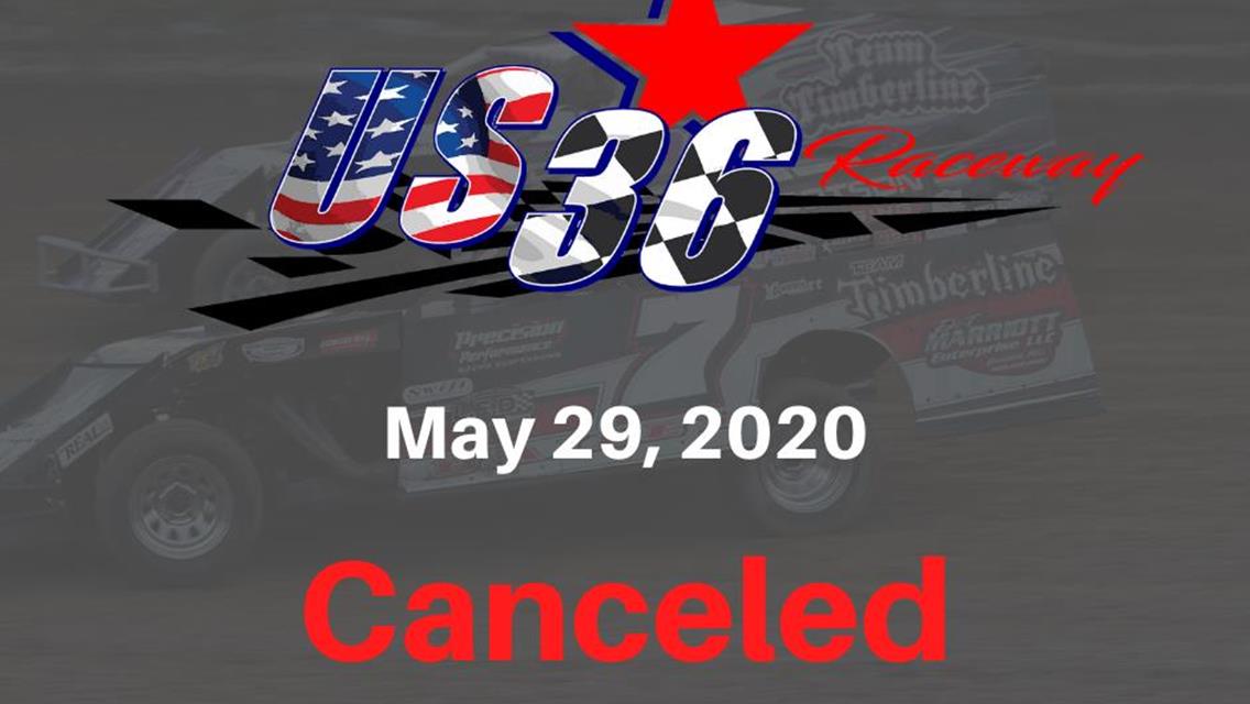 US 36 Raceway Cancels Due to Rain for May 29