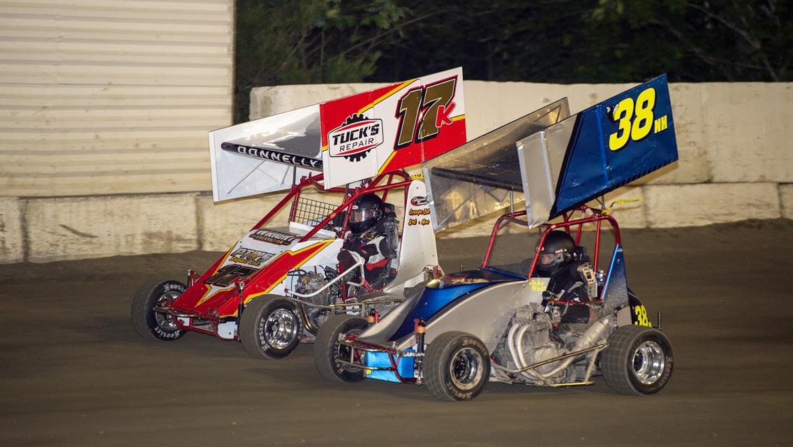 Granite State Micro Sprints Tear Up Legion Speedway!