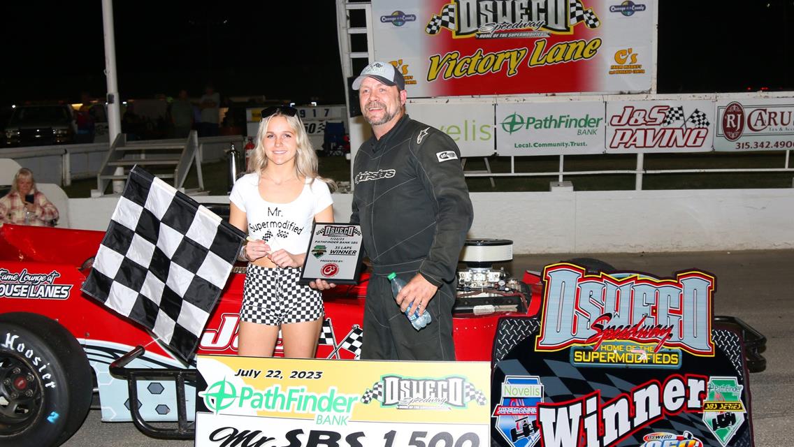 Rowe Returns to Victory Lane $1,500 Richer as 31st Mr. Pathfinder Bank SBS