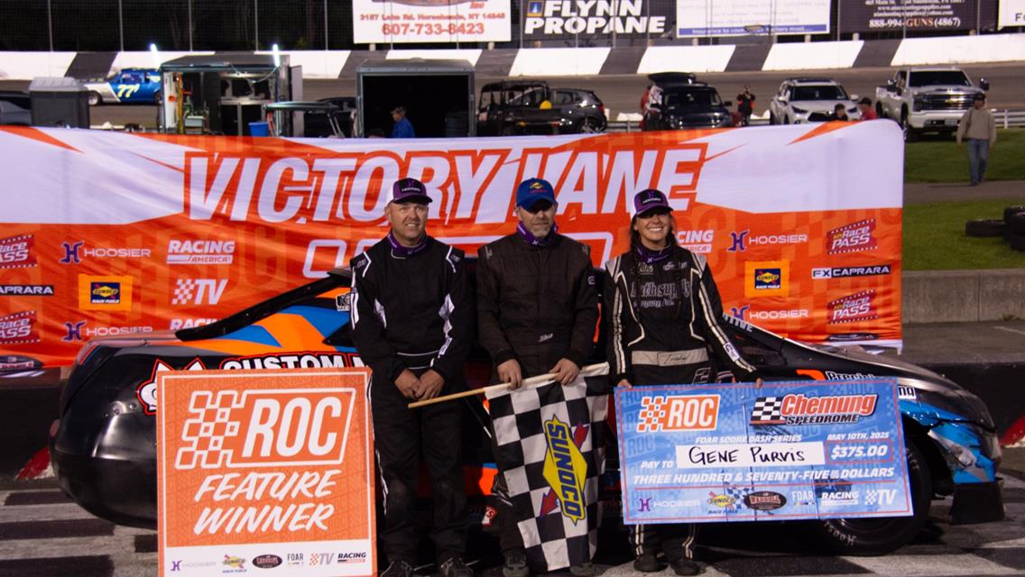 JACK ELY DRIVES TO RACE OF CHAMPIONS MODIFIED SERIES VICTORY AT CHEMUNG SPEEDROME