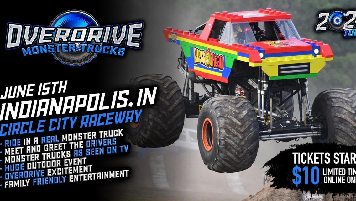 Overdrive Monster Trucks Coming to Circle City!