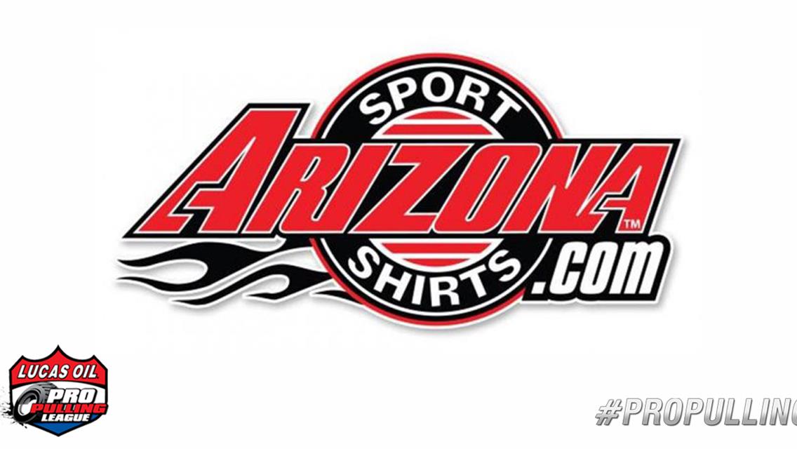 Arizona Sport Shirts Returns as the Official Merchandise Provider of the Lucas Oil Pro Pulling League