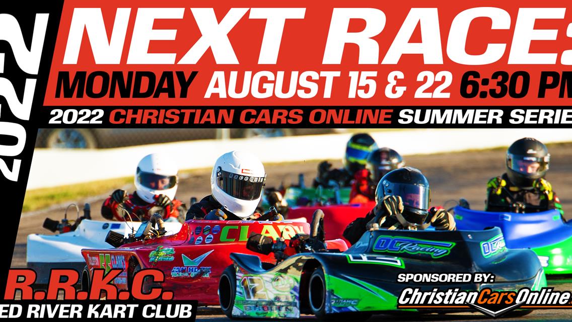 Next Race: Monday, August 15th &amp; 22nd | 2022 Christian Cars Online Summer Series