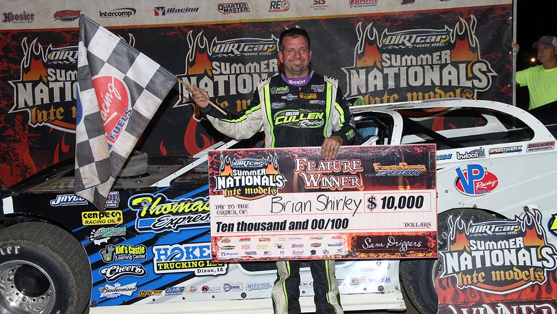 Shirley, Hoffman power to Summer Nationals wins at Fayette County