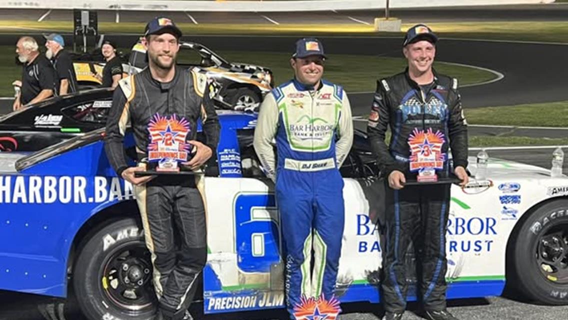 DJ Shaw Survives Late Restart To Win GSPSS Fisher Auto Parts 125 at Claremont Motorsports Park