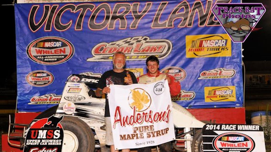 Cam Schafer Captures Fifth TSCS Win With Cedar Lake Speedway Victory