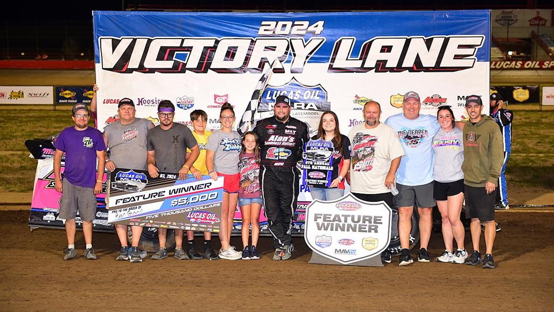 Ryan Gustin Tops MLRA Fall Nationals Opener At Lucas Oil Speedway