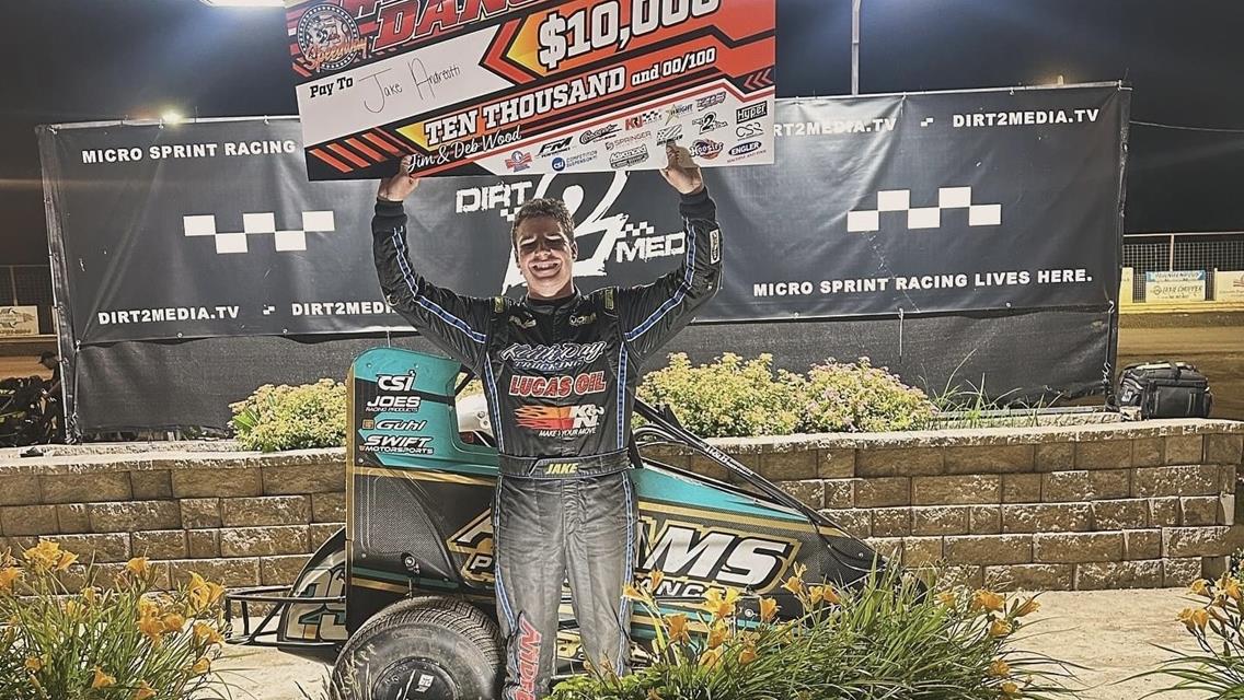 Jake Andreotti Pockets $10,000 at the Big Dance at US 24 Speedway!