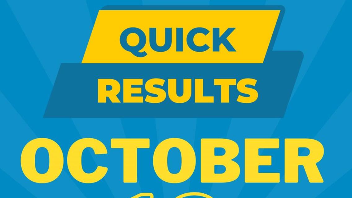Quick Results - October 19, 2024