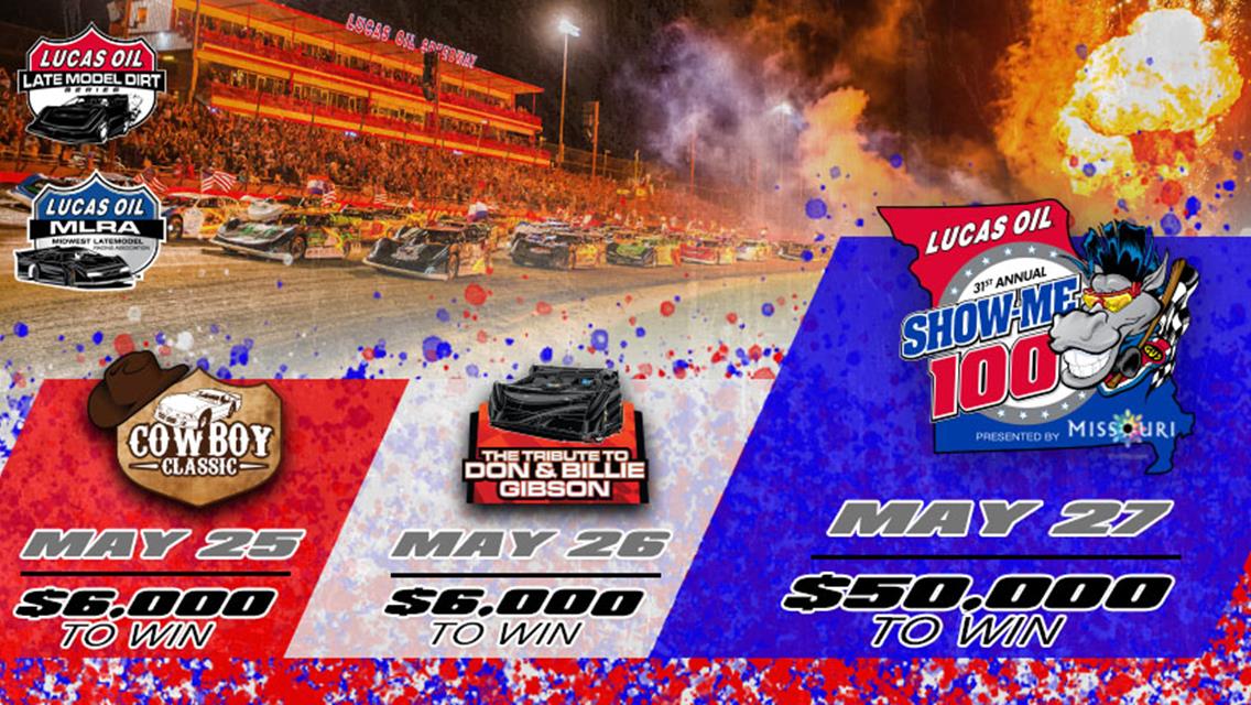 Show-Me 100 sponsor&#39;s luncheon scheduled for noon Saturday at Lucas Oil Speedway