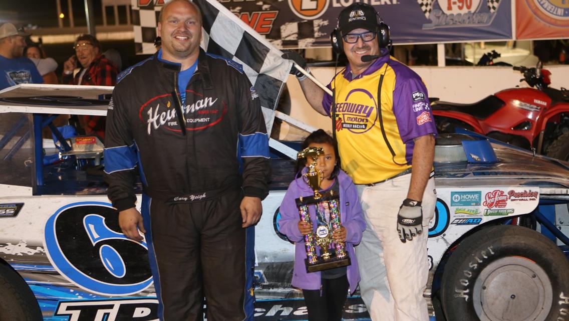 Brown conquers Tri-State Late Models at I-90 Speedway, Thram gets first win in IMCA Sprints