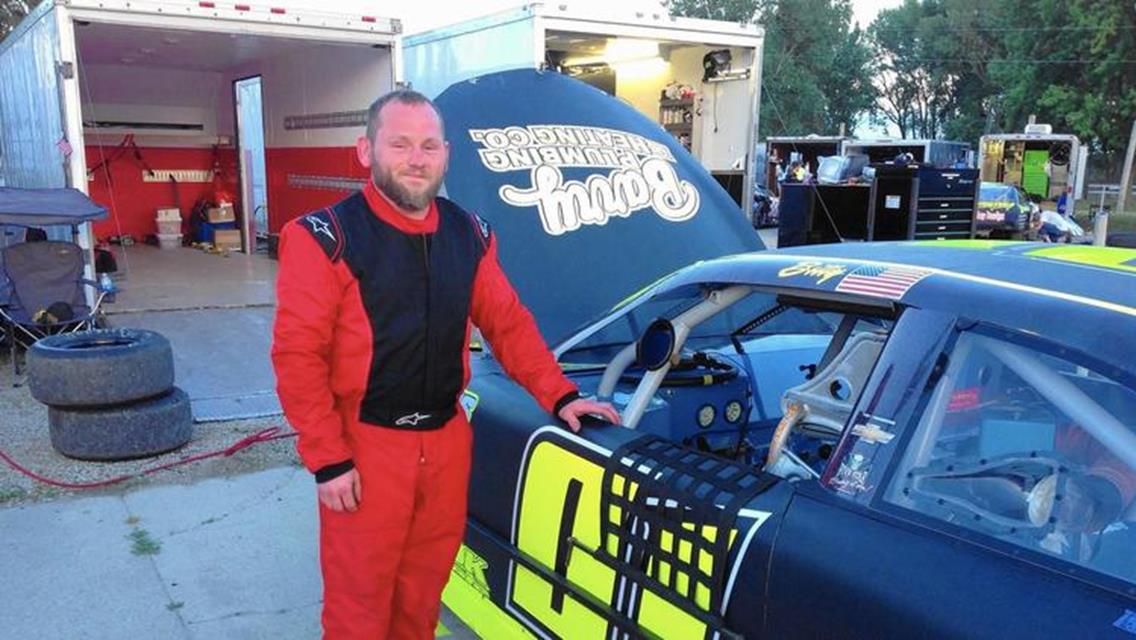Tommy Knippenberg goes fast, happy to be home again at Grundy Speedway