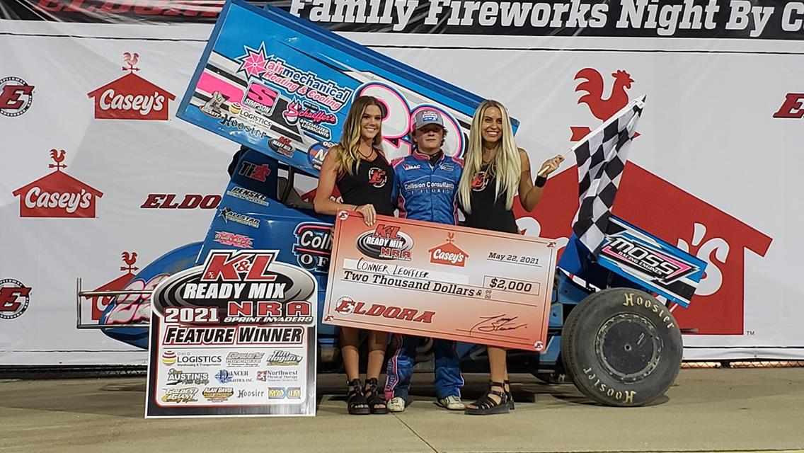 Conner Leoffler wins at Eldora!