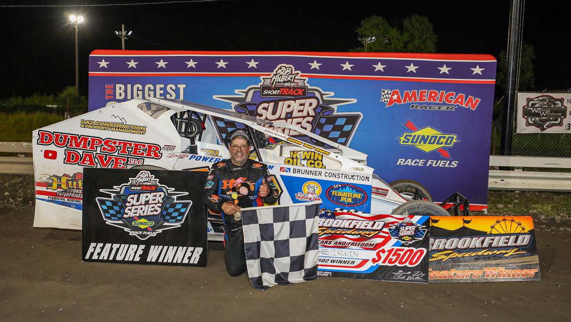 First Timer: Butchie Irwin Reaches Short Track Super Series Victory Lane at Brookfield