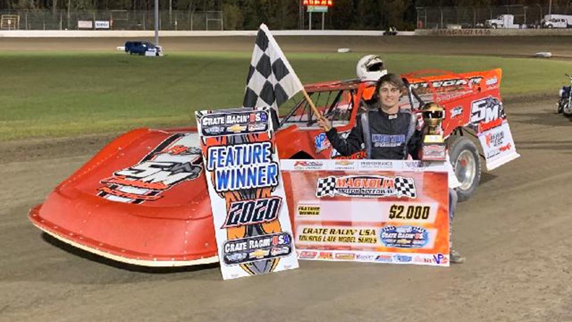 HERRINGTON WINS AT THE MAG TO CLINCH NEWSOME RACEWAY PARTS CRUSA TITLE
