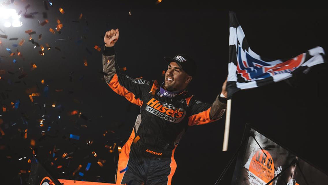 Big Game Motorsports Driver Gravel Captures First World of Outlaws Win of Season