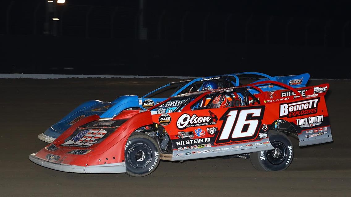 Davenport Speedway (Davenport, IA) – Lucas Oil Midwest Late Model Racing Association – Corn State Nationals – September 13th-14th, 2024. (Mike Ruefer Photo)