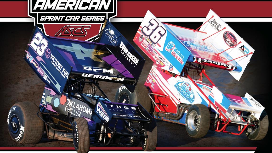 SAT. JUNE 21 - ASCS SPRINT CARS HEAD TO BATESVILLE MOTOR SPEEDWAY