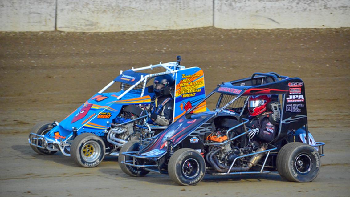Amantea Produces Top 10 in Stage One Modified Action After Misfortune in Micro Sprint Competition