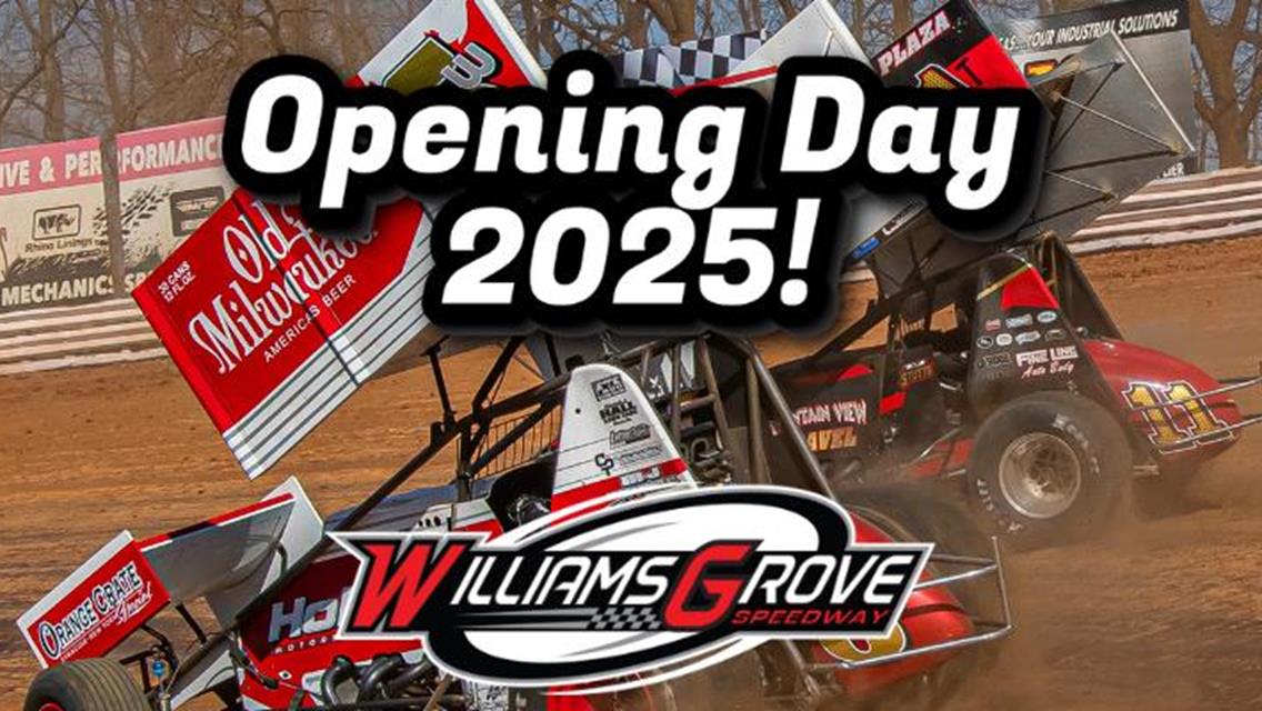 Williams Grove Speedway Opener Is One Month Away