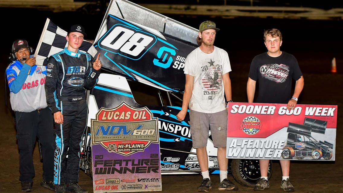 Flud Sweeps While Nunley and Smith Capture Sooner 600 Week Wins At Creek County Speedway