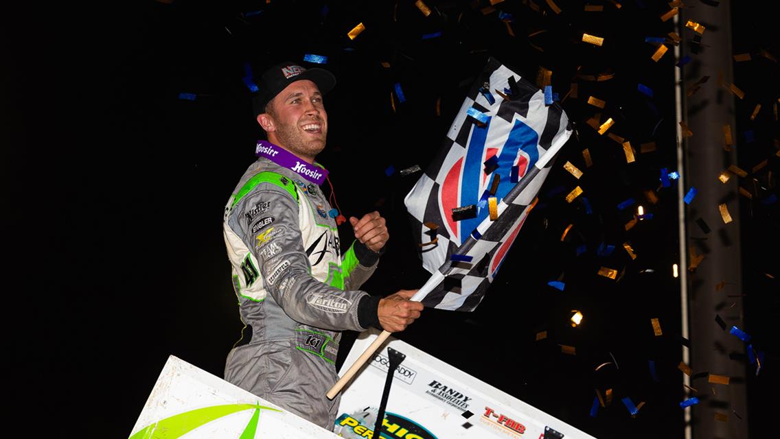 Macedo bounces back with World of Outlaws win at Wilmot