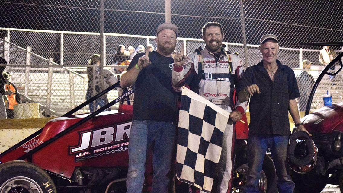 JR Bonesteel Earns Feature Victory with POWRi NMMRA at Sandia Speedway