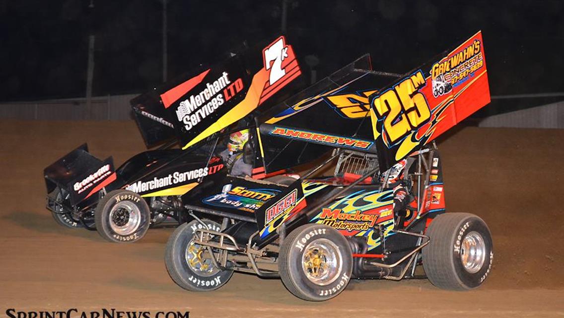 Andrews Nets Hard Charger Award at Attica to Maintain Points Lead