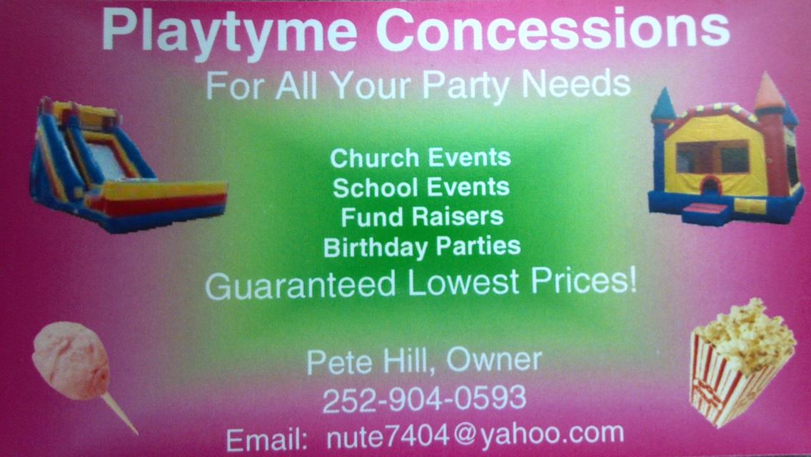 County Line Raceway Welcomes Playtyme Concessions