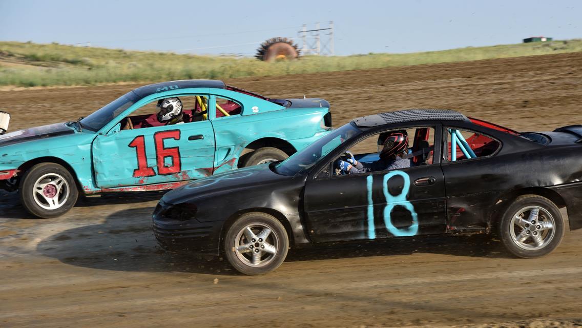 IMCA Hobby Stock Special + Pack the Stands Winners!