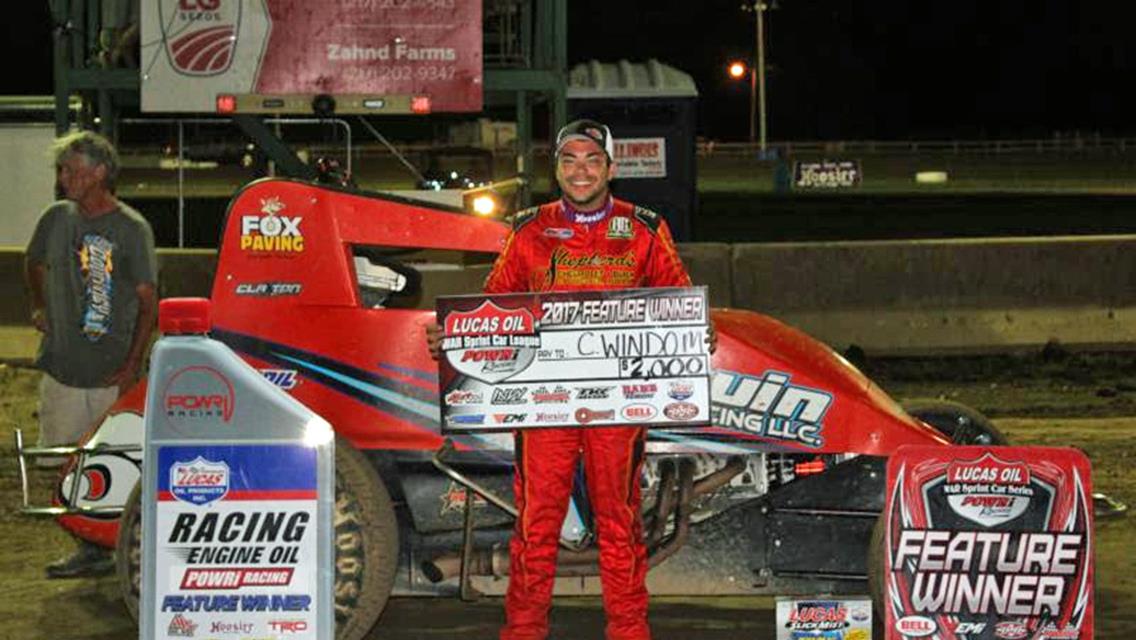 Windom tops POWRi WAR East main at Champaign