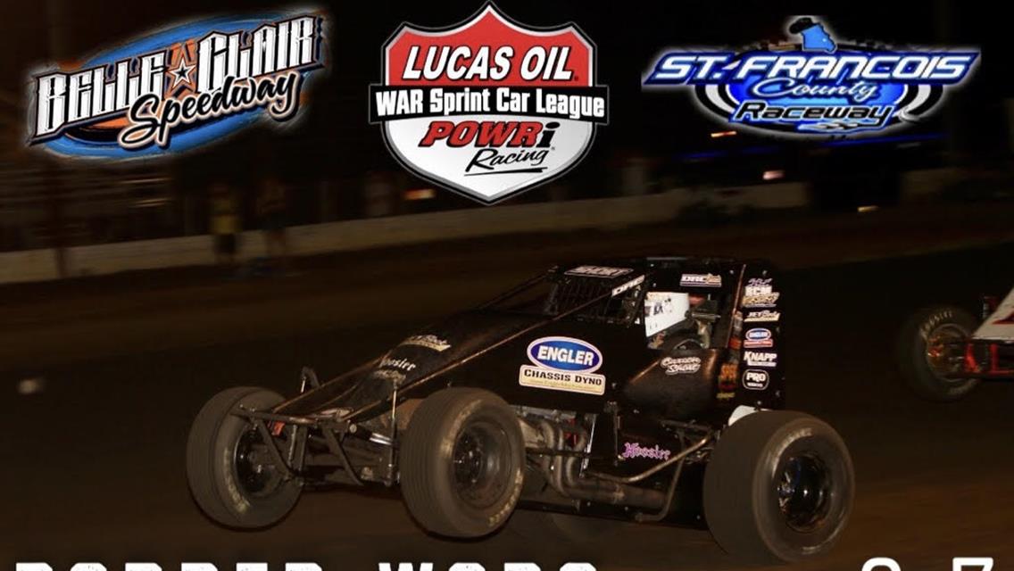 TWO DAY WEEKEND ON TAP FOR WAR SPRINTS