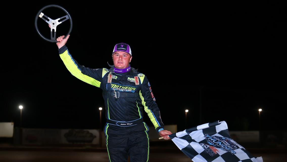 Clarksville Speedway (Clarksville, TN) – Southern Thunder Super Dirt Series – Thursday Thunder – July 31st, 2025. (Josh James Artwork)
