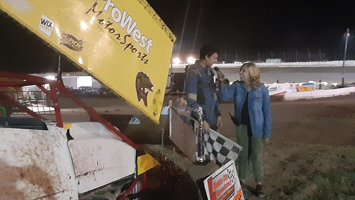 Setters Runs Rocky Mountain Sprint Car Series Winning Streak to Eight in a Row and Produces Top 10 With ASCS Frontier Region