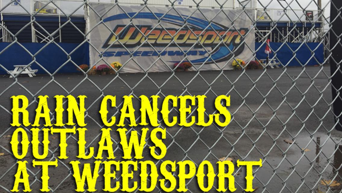 Rain Cancels World of Outlaws at Weedsport Speedway